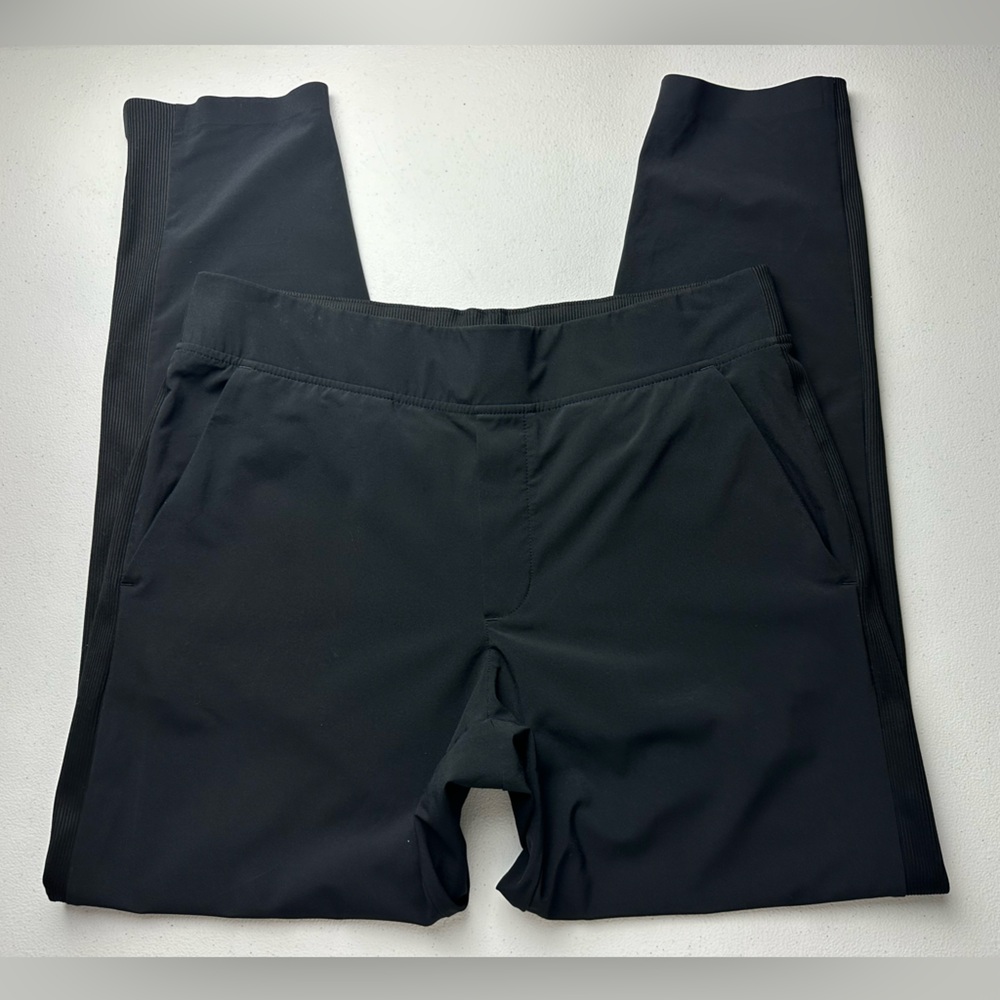Athleta Brooklyn Ankle Pant Womens Size 6 Black Athletic Pull On Pant